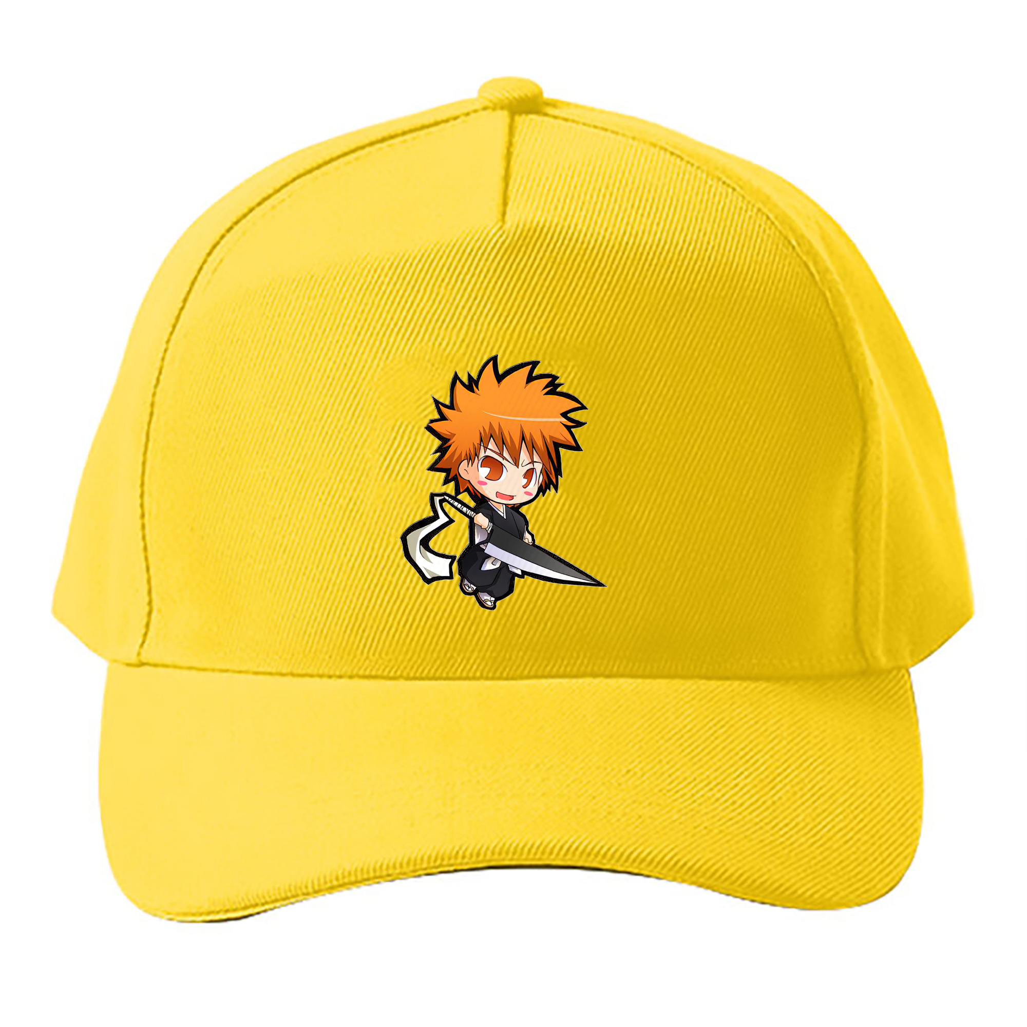 （画像用） ブリーチ 黒崎一護（くろさき いちご）BLEACH Kurosaki Ichigo ベースボールキャップ 綿100％ 男女兼用 帽子 スポーツ